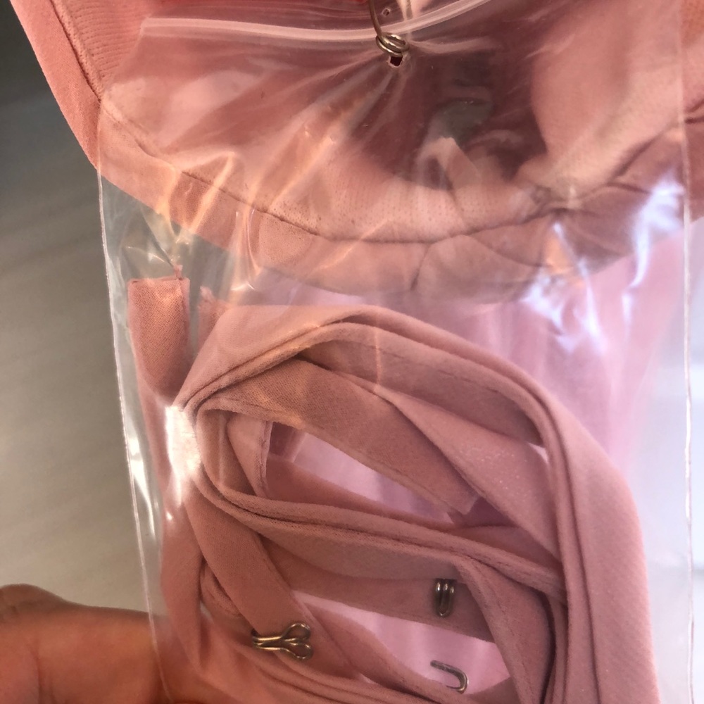 After Six blush colored formal/bridesmaid dress - Picture 3 of 6